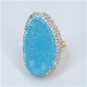 Fashion Gem and Crystals Gemstone Rings