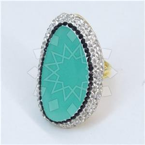 Fashion Gem and Crystals Gemstone Rings