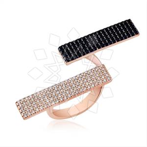 925 Sterling Silver Geometric Cocktail Rings