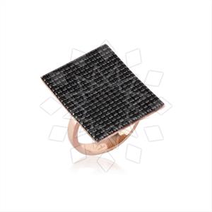 925 Sterling Silver Geometric Cocktail Rings