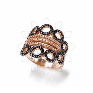 925 Sterling Silver Geometric Cocktail Rings