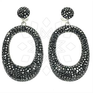 925 Sterling Silver Geometric Dangle Earrings