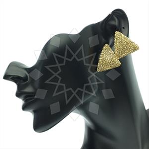 925 Sterling Silver Gem and Crystals Stud Earrings