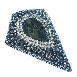 925 Sterling Silver Gem and Crystals Gemstone Rings