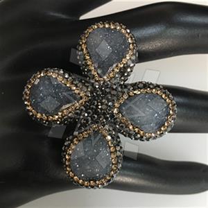 925 Sterling Silver Designer  Multi Gemstone Rings