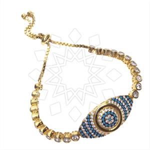 925 Sterling Silver Evil Eye Adjustable Bracelet