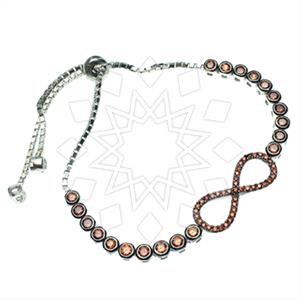 925 Sterling Silver Infinity Adjustable Bracelet