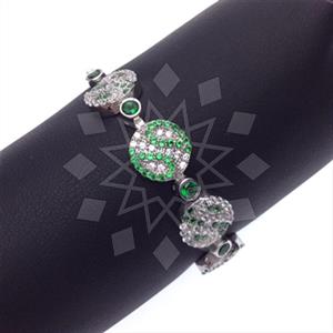 925 Sterling Silver Modern  Adjustable Bracelet