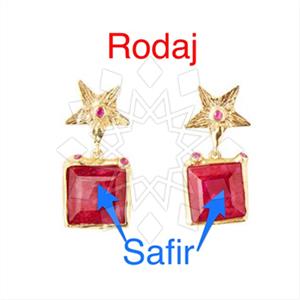 925 Sterling Silver Moon and Stars Dangle Earrings