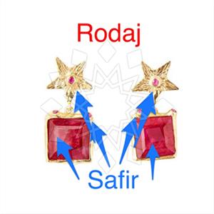 925 Sterling Silver Moon and Stars Dangle Earrings