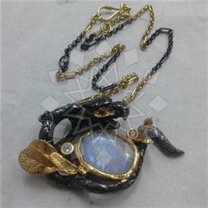 925 Sterling Silver Animal Statement Necklace