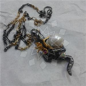 925 Sterling Silver Animal Statement Necklace