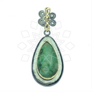 925 Sterling Silver Handmade Artisan Silver  Classic Pendant