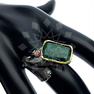 925 Sterling Silver Handmade Artisan Silver  Gemstone Rings