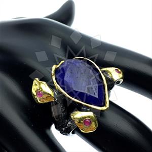 925 Sterling Silver Handmade Artisan Silver  Gemstone Rings
