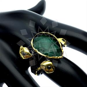 925 Sterling Silver Handmade Artisan Silver  Gemstone Rings