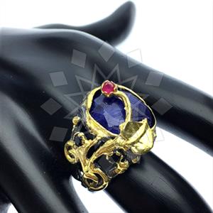 925 Sterling Silver Handmade Artisan Silver  Gemstone Rings