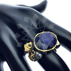 925 Sterling Silver Handmade Artisan Silver  Gemstone Rings