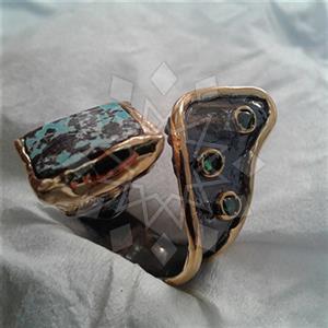 925 Sterling Silver Handmade Artisan Silver  Gemstone Rings