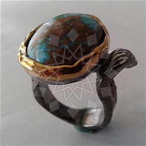 925 Sterling Silver Handmade Artisan Silver  Gemstone Rings