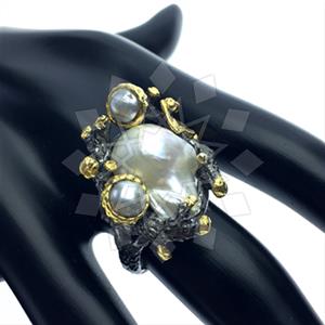 925 Sterling Silver Handmade Artisan Silver  Gemstone Rings