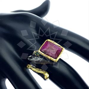 925 Sterling Silver Handmade Artisan Silver  Gemstone Rings