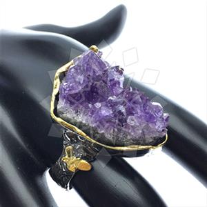 925 Sterling Silver Handmade Artisan Silver  Gemstone Rings