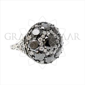 925 Sterling Silver Flower Cocktail Rings