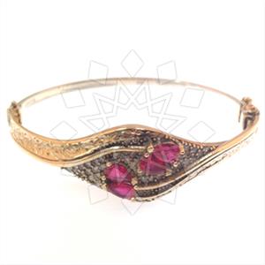 Turkish Silver Vintage Design  Bangle Bracelets