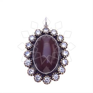 Turkish Silver Antique Ottoman  Classic Pendant