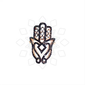 925 Sterling Silver Hamsa Hand Cocktail Rings
