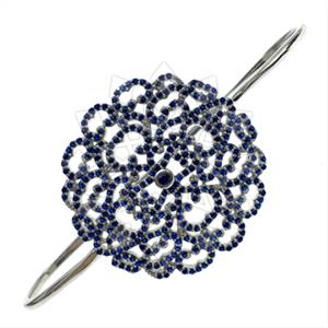 925 Sterling Silver Zirconia Statement  Palm Hand Jewelry