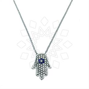Fashion Hamsa Hand Pendant Necklace