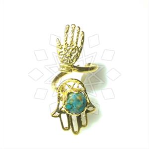 Fashion Hamsa Hand Cocktail Rings