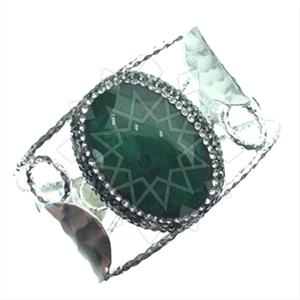 Fashion Gem and Crystals Cuff Bracelets