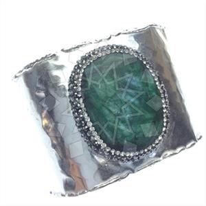 Fashion Gem and Crystals Cuff Bracelets