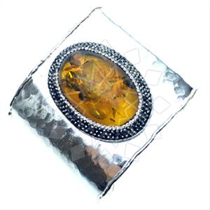 Fashion Gem and Crystals Cuff Bracelets