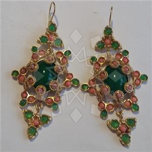 Fashion Handmade Artisan Brass  Statement Earring