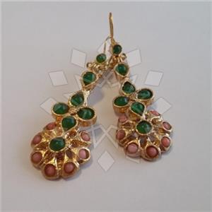 Fashion Handmade Artisan Brass  Statement Earring