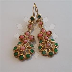 Fashion Handmade Artisan Brass  Statement Earring