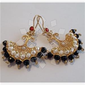 Fashion Handmade Artisan Brass  Statement Earring