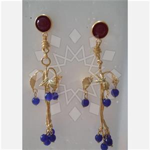 Fashion Handmade Artisan Brass  Statement Earring