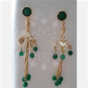 Fashion Handmade Artisan Brass  Statement Earring