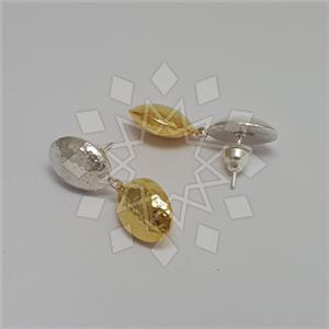 925 Sterling Silver Geometric Dangle Earrings