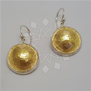 925 Sterling Silver Geometric Dangle Earrings