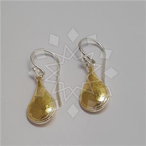 925 Sterling Silver Geometric Dangle Earrings