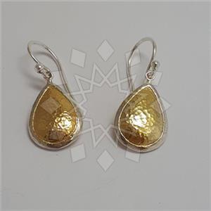 925 Sterling Silver Geometric Dangle Earrings