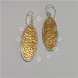 925 Sterling Silver Geometric Dangle Earrings