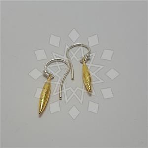 925 Sterling Silver Geometric Dangle Earrings