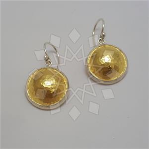 925 Sterling Silver Geometric Dangle Earrings